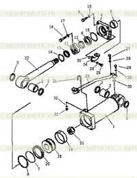 Цилиндр рыхлителя Цилиндр рыхлителя